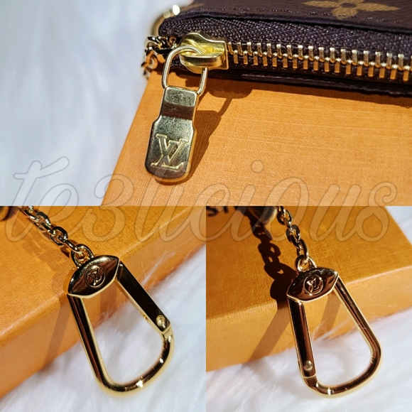 🚫⛔SOLD🚫⛔ LOUIS VUITTON KEY POUCH MONOGRAM CLES - Picture 5 of 8